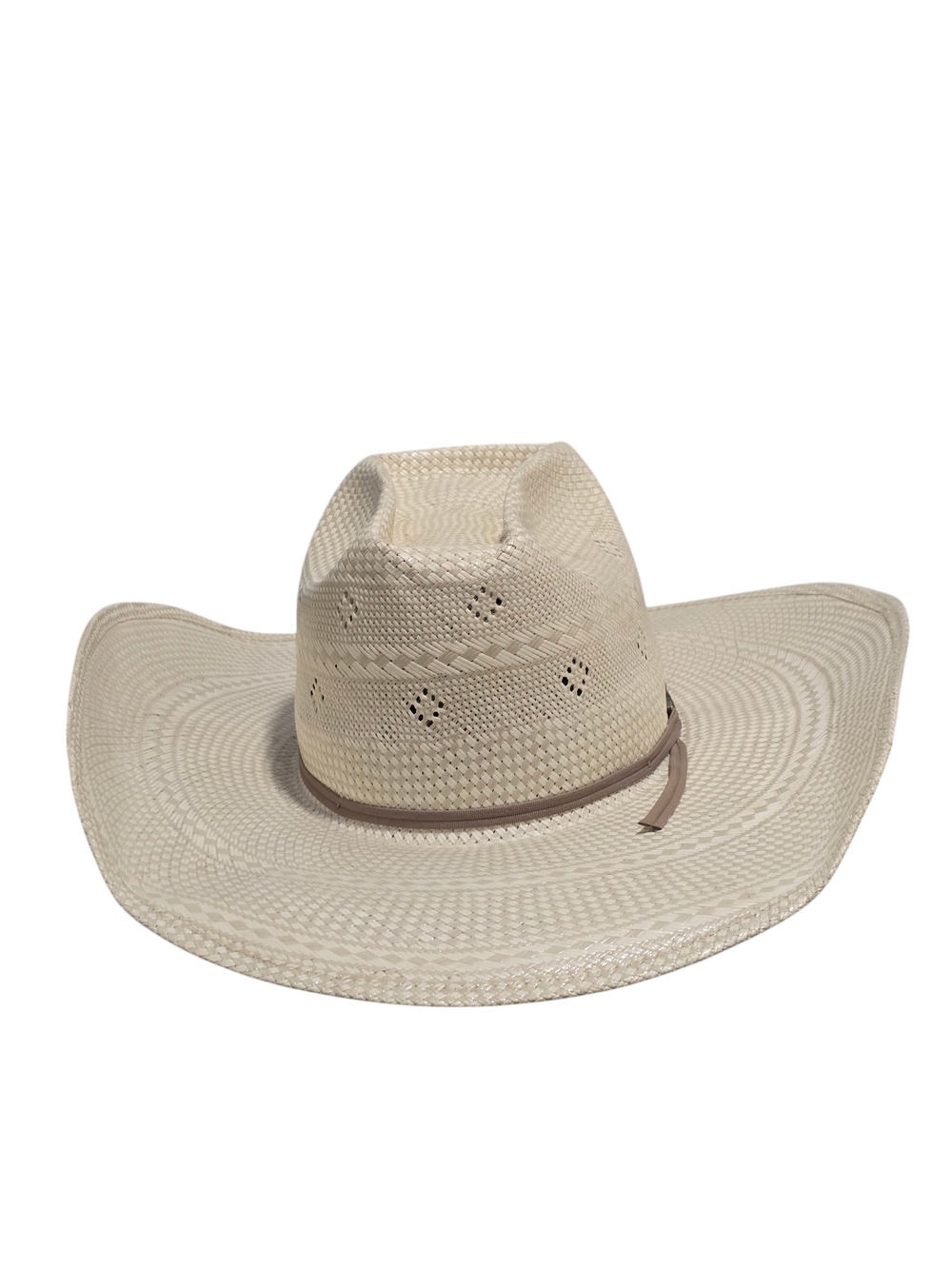 American Hat Tuff Cooper Rancher Men's| Sand Straw Cowboy Hat / Long Oval/ 6 7/8